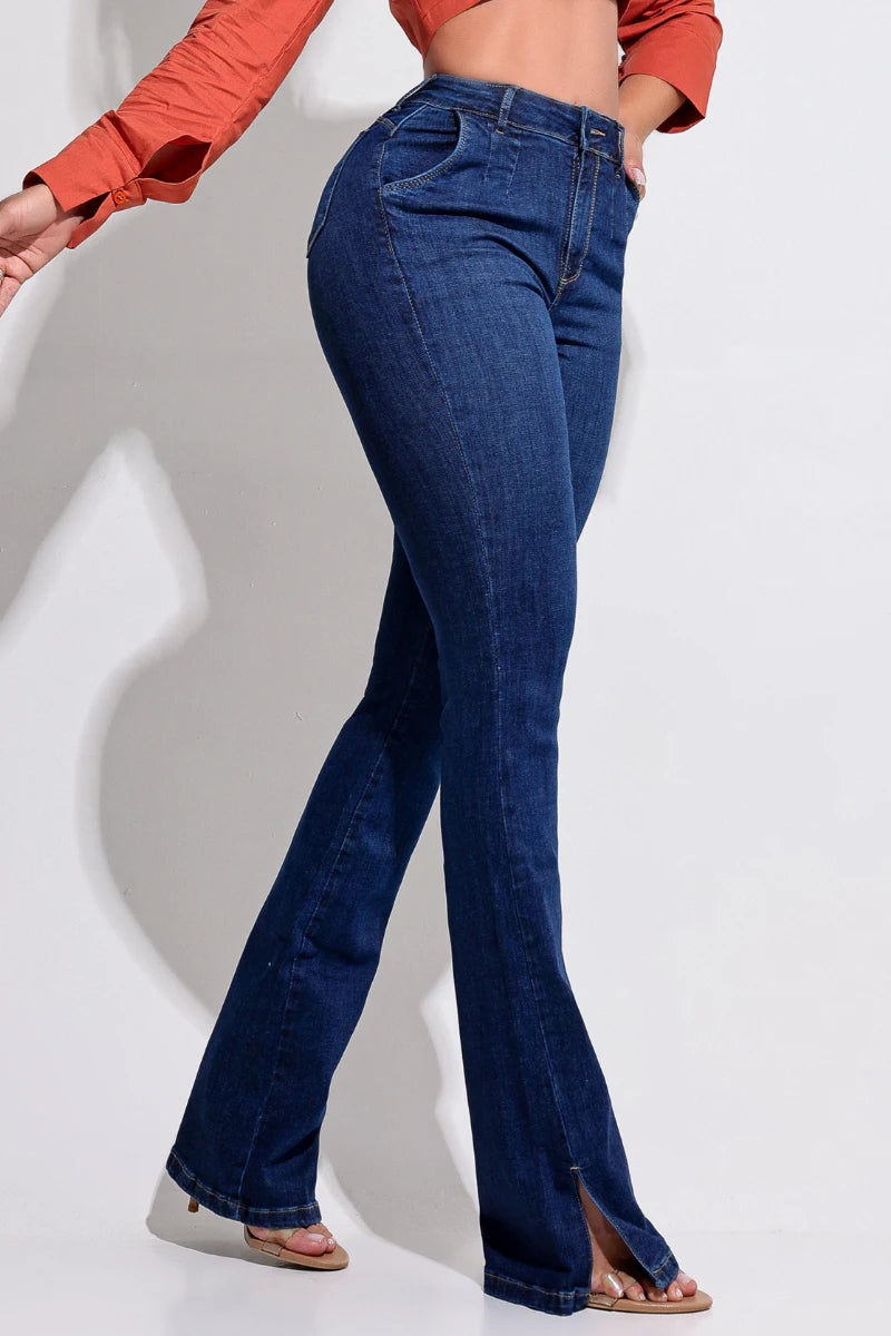 Calça Flare Jeans Modeladora Magnífica JEB59