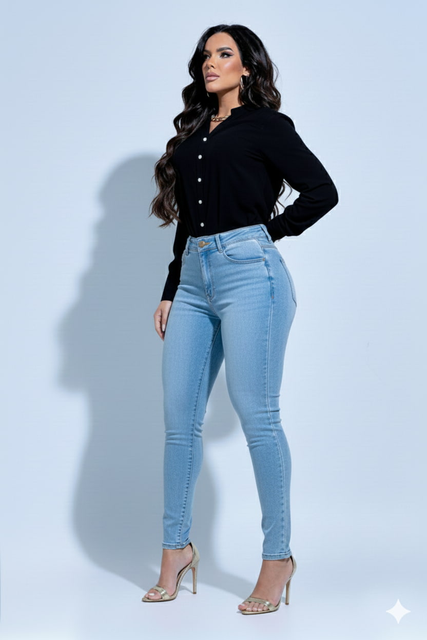 Calça Jeans Com Elastano Edição Limitada JEB20